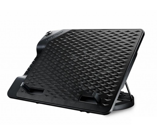 Cooler Master NotePal Ergostand III (do 17", 4x USB, czarna) - 316413 - zdjęcie
